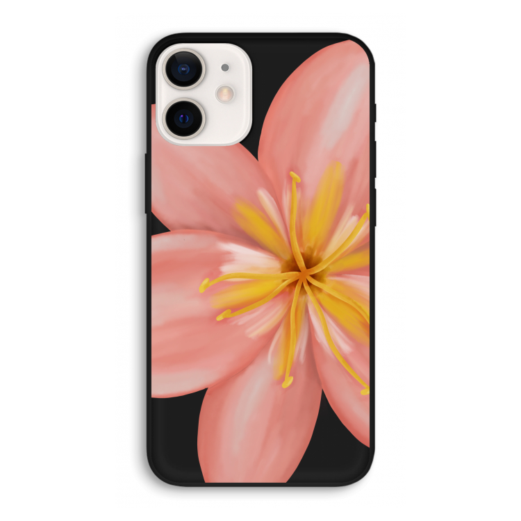 Pink Ellila Flower: iPhone 12 Biologisch afbreekbaar hoesje