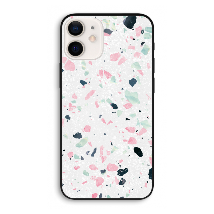 Terrazzo N°3: iPhone 12 Biologisch afbreekbaar hoesje