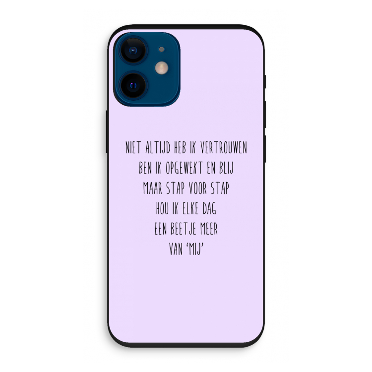 Zelfvertrouwen: iPhone 12 mini Biologisch afbreekbaar hoesje