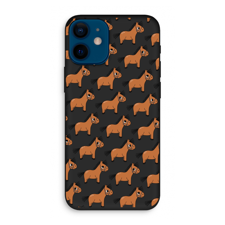 Pony: iPhone 12 mini Biologisch afbreekbaar hoesje