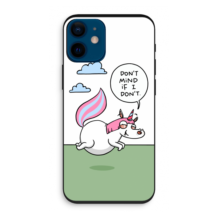 Unicorn: iPhone 12 mini Biologisch afbreekbaar hoesje