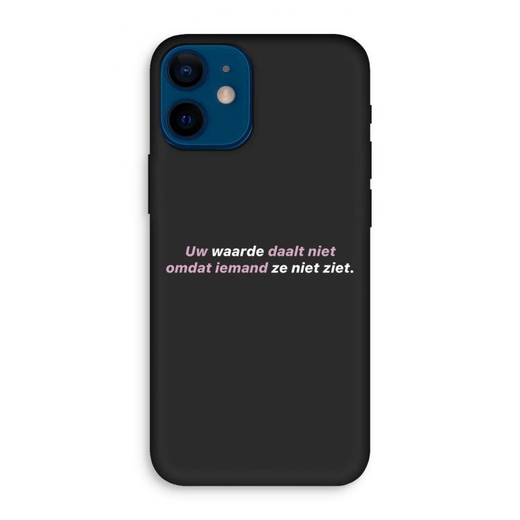 uw waarde daalt niet: iPhone 12 mini Biologisch afbreekbaar hoesje