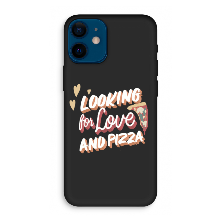 Pizza is the answer: iPhone 12 mini Biologisch afbreekbaar hoesje