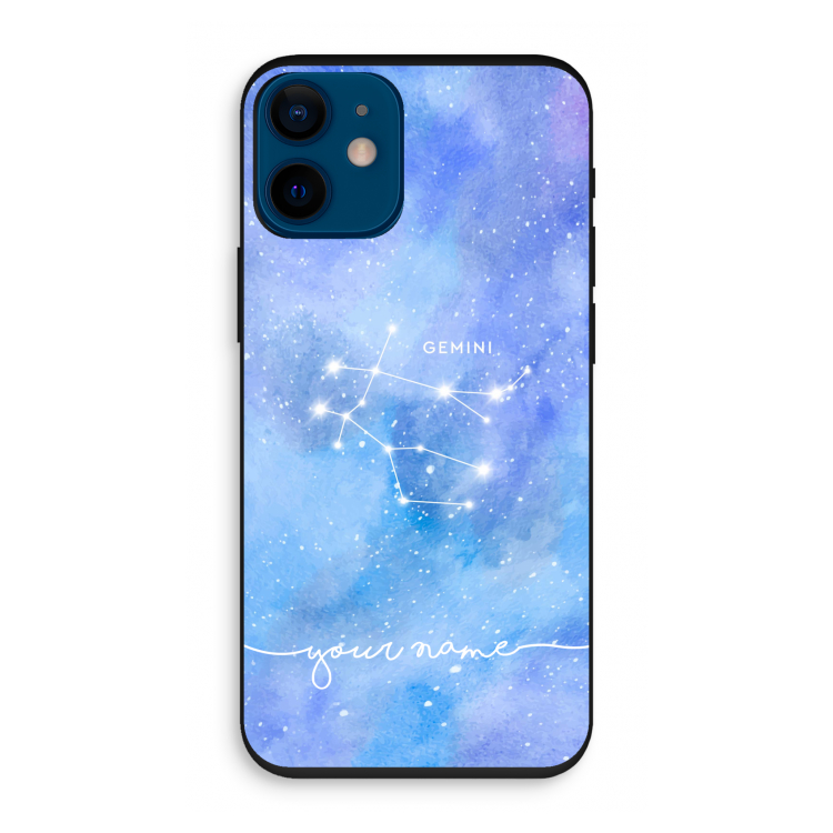 Sterrenbeeld - Licht: iPhone 12 mini Biologisch afbreekbaar hoesje