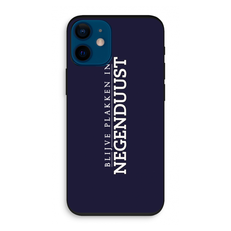 Blijve plakken in Negenduust: iPhone 12 mini Biologisch afbreekbaar hoesje