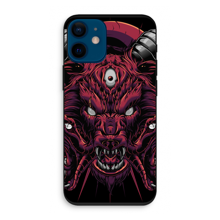 Hell Hound and Serpents: iPhone 12 mini Biologisch afbreekbaar hoesje