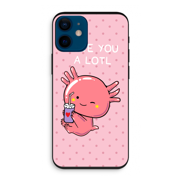 Love You A Lotl: iPhone 12 mini Biologisch afbreekbaar hoesje