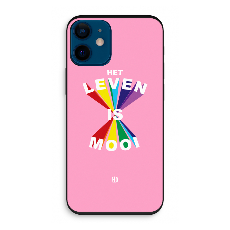 Het Leven Is Mooi: iPhone 12 mini Biologisch afbreekbaar hoesje