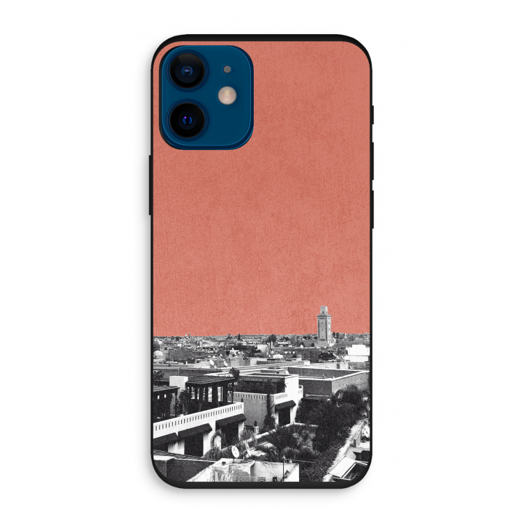 Marrakech Skyline : iPhone 12 mini Biologisch afbreekbaar hoesje