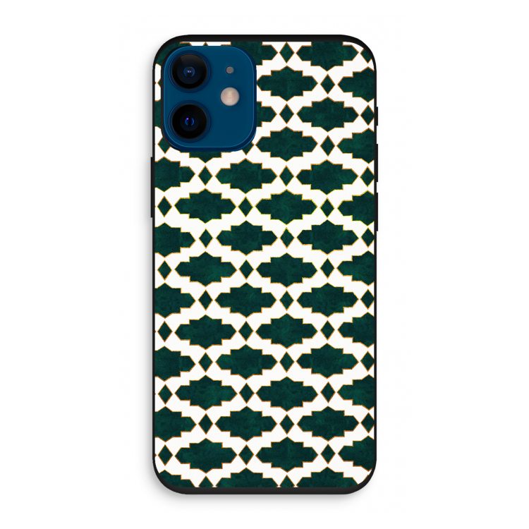 Moroccan tiles: iPhone 12 mini Biologisch afbreekbaar hoesje