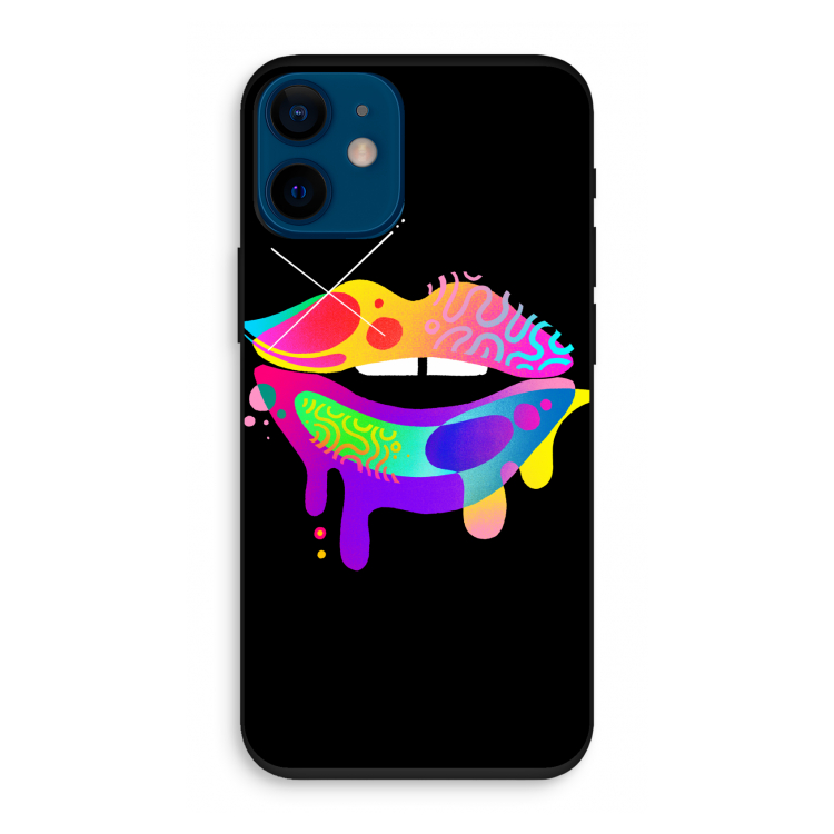 Lip Palette: iPhone 12 mini Biologisch afbreekbaar hoesje