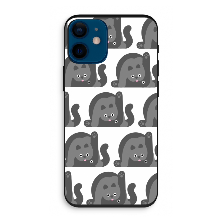 Cats: iPhone 12 mini Biologisch afbreekbaar hoesje
