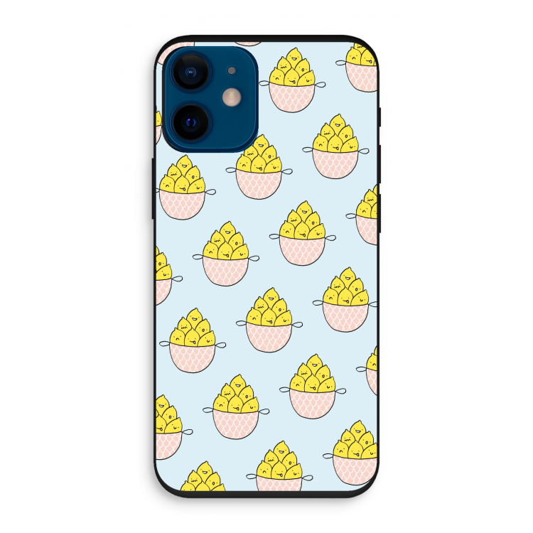 Citroenen: iPhone 12 mini Biologisch afbreekbaar hoesje
