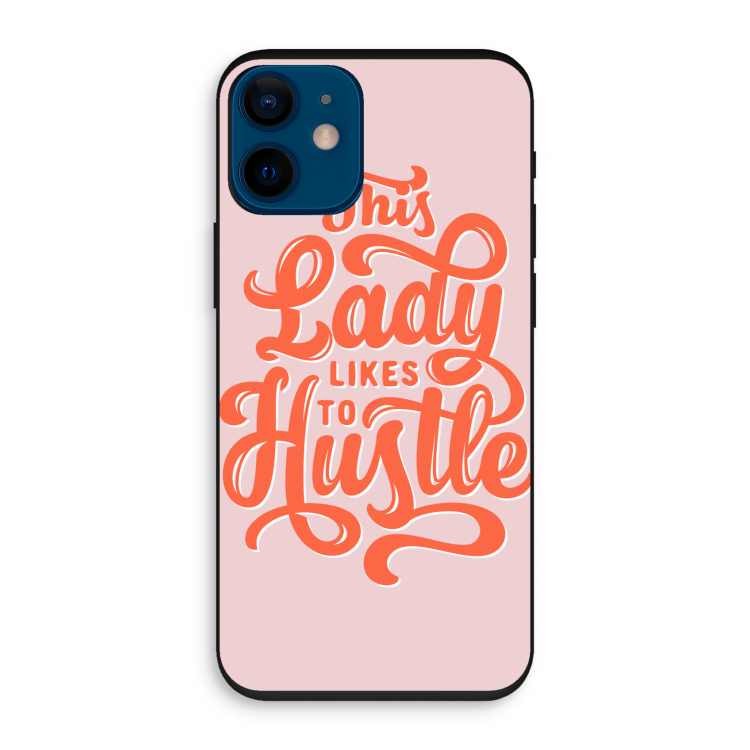 Hustle Lady: iPhone 12 mini Biologisch afbreekbaar hoesje
