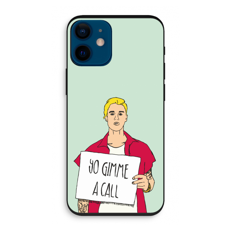 Gimme a call: iPhone 12 mini Biologisch afbreekbaar hoesje