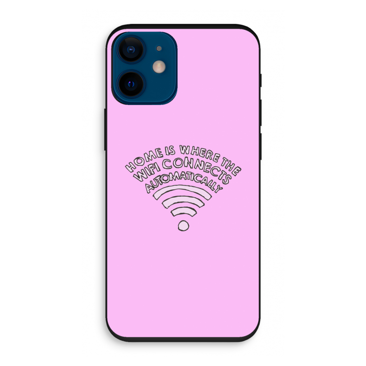 Home Is Where The Wifi Is: iPhone 12 mini Biologisch afbreekbaar hoesje
