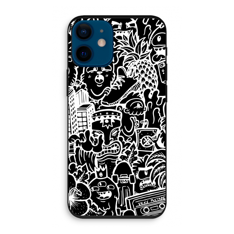 Vexx Black Mixtape: iPhone 12 mini Biologisch afbreekbaar hoesje