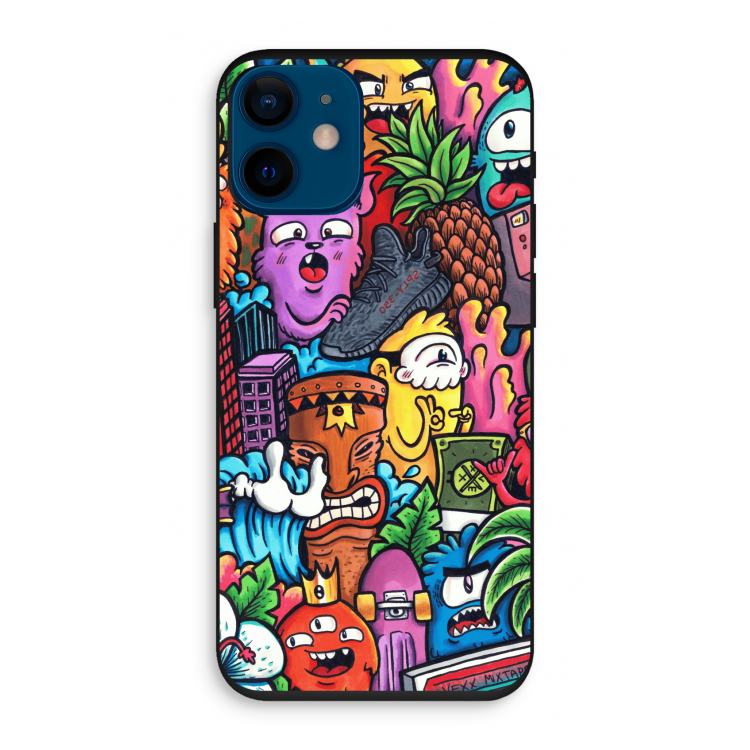 Vexx Mixtape: iPhone 12 mini Biologisch afbreekbaar hoesje