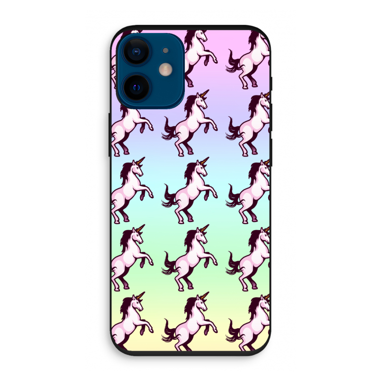 Musketon Unicorn: iPhone 12 mini Biologisch afbreekbaar hoesje