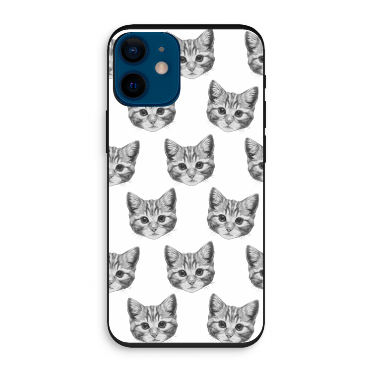 Kitten: iPhone 12 mini Biologisch afbreekbaar hoesje