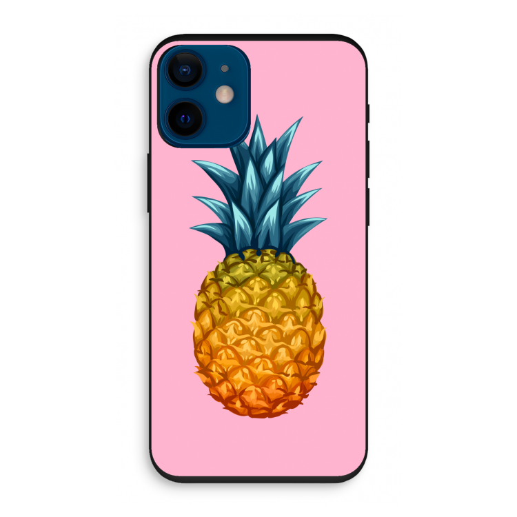 Grote ananas: iPhone 12 mini Biologisch afbreekbaar hoesje