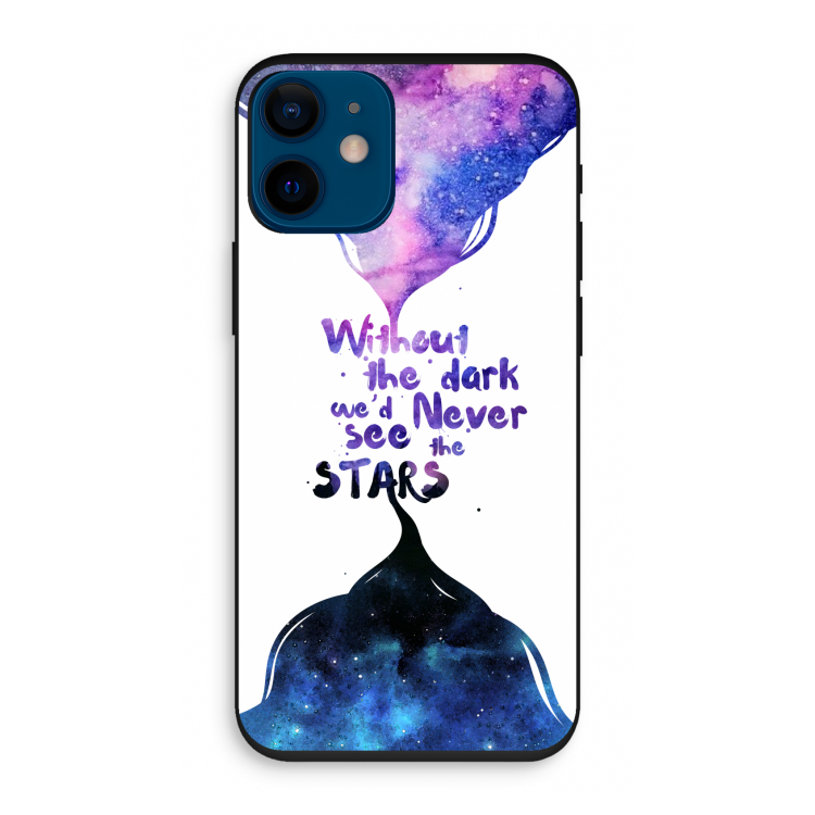 Stars quote: iPhone 12 mini Biologisch afbreekbaar hoesje