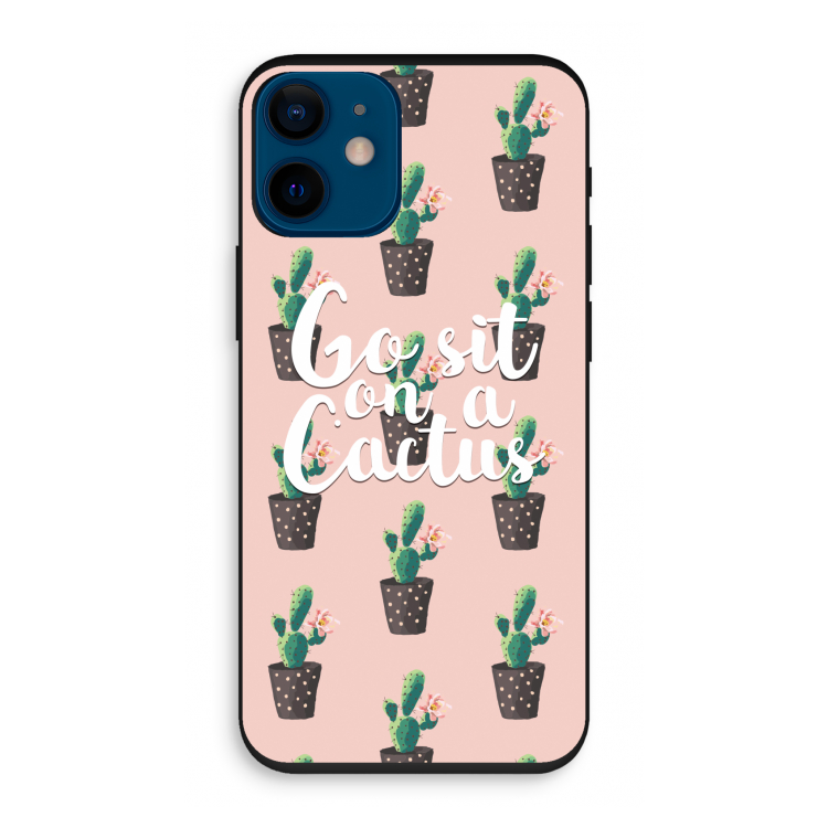 Cactus quote: iPhone 12 mini Biologisch afbreekbaar hoesje