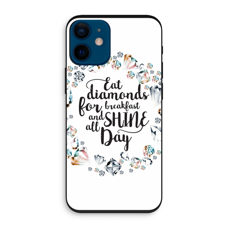 Diamonds: iPhone 12 mini Biologisch afbreekbaar hoesje