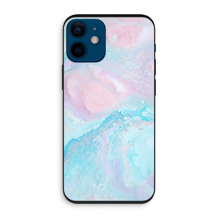 Fantasie pastel: iPhone 12 mini Biologisch afbreekbaar hoesje