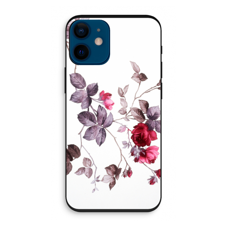 Mooie bloemen: iPhone 12 mini Biologisch afbreekbaar hoesje