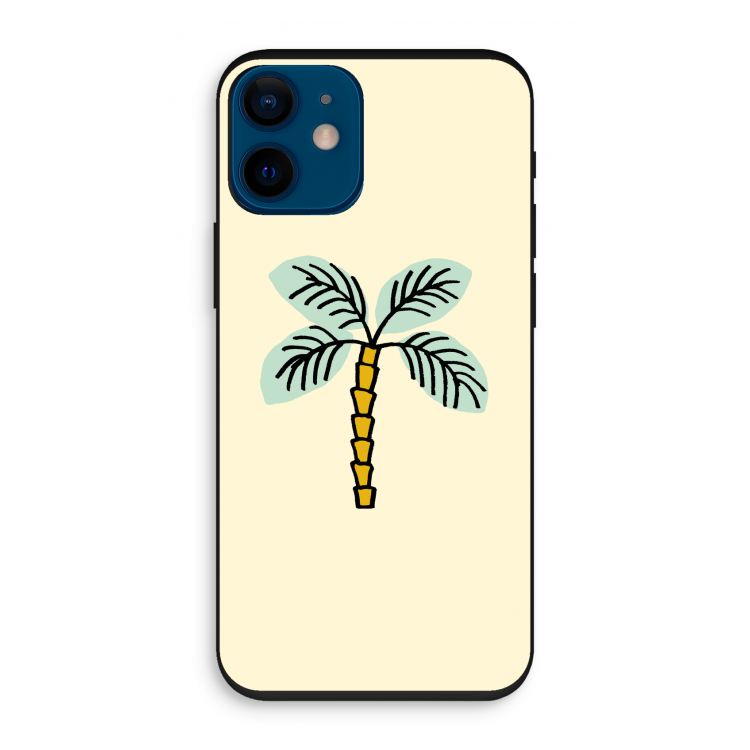 Palmboom: iPhone 12 mini Biologisch afbreekbaar hoesje