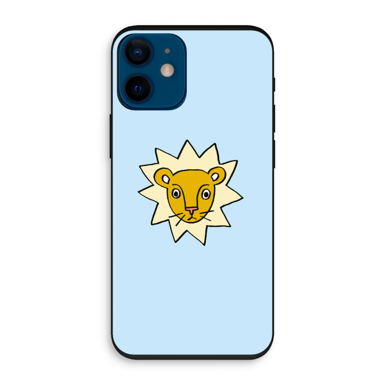 Kleine leeuw: iPhone 12 mini Biologisch afbreekbaar hoesje