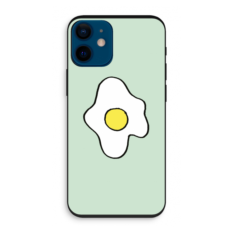 Spiegelei: iPhone 12 mini Biologisch afbreekbaar hoesje