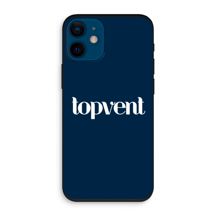 Topvent Navy: iPhone 12 mini Biologisch afbreekbaar hoesje