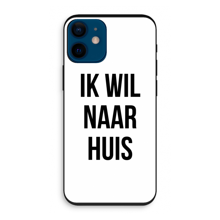 Ik wil naar huis: iPhone 12 mini Biologisch afbreekbaar hoesje