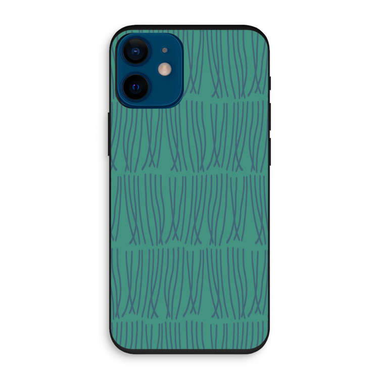 Swirls: iPhone 12 mini Biologisch afbreekbaar hoesje