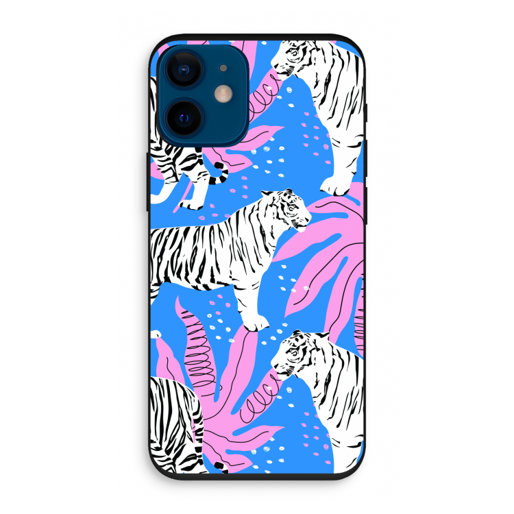 Tijger: iPhone 12 mini Biologisch afbreekbaar hoesje