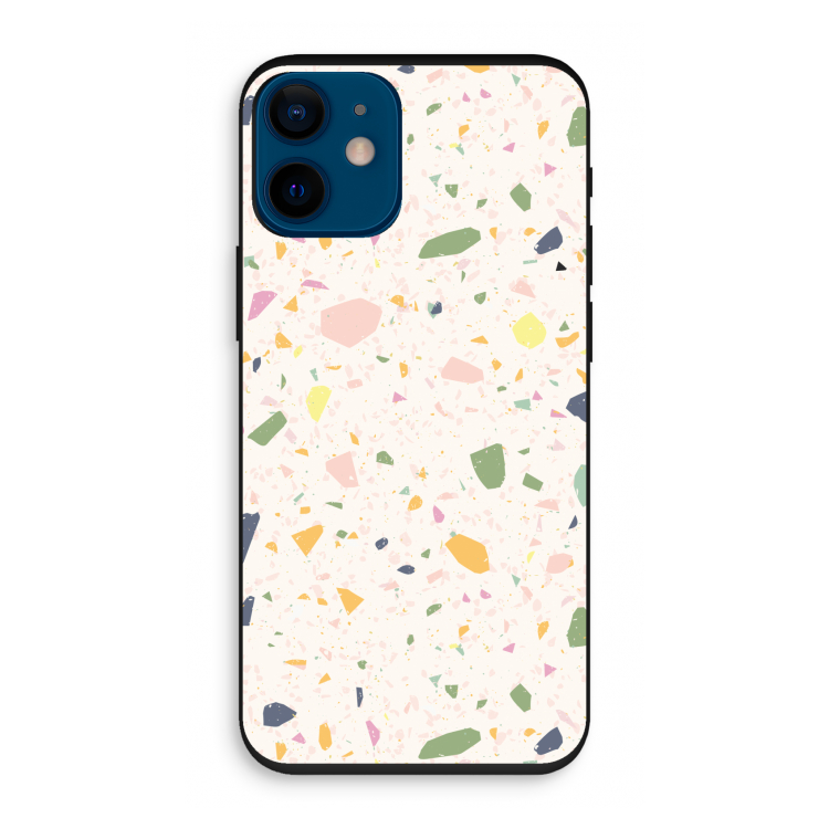 Terrazzo N°21: iPhone 12 mini Biologisch afbreekbaar hoesje