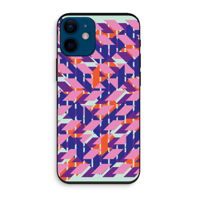 Skew Blush 3: iPhone 12 mini Biologisch afbreekbaar hoesje