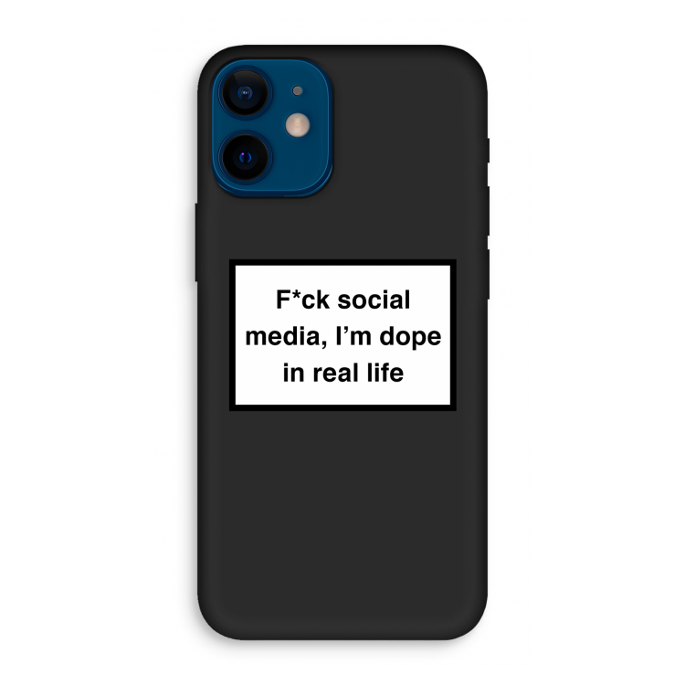 I'm dope: iPhone 12 mini Biologisch afbreekbaar hoesje