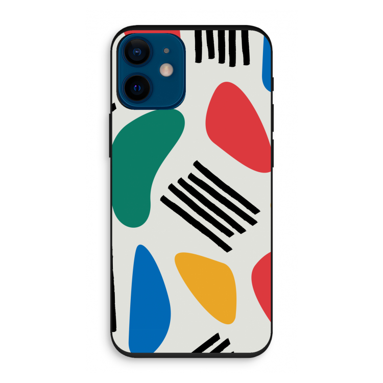 Illustratieve pop 1: iPhone 12 mini Biologisch afbreekbaar hoesje
