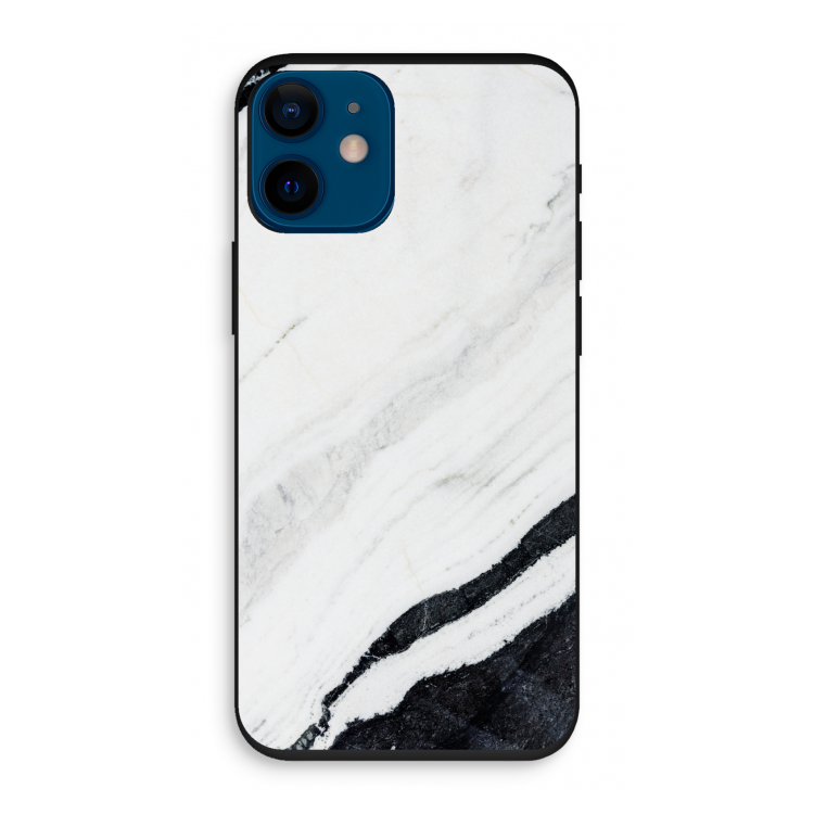 Elegante marmer: iPhone 12 mini Biologisch afbreekbaar hoesje