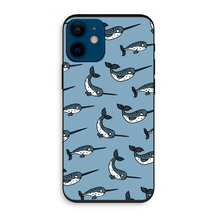 Narwhal: iPhone 12 mini Biologisch afbreekbaar hoesje