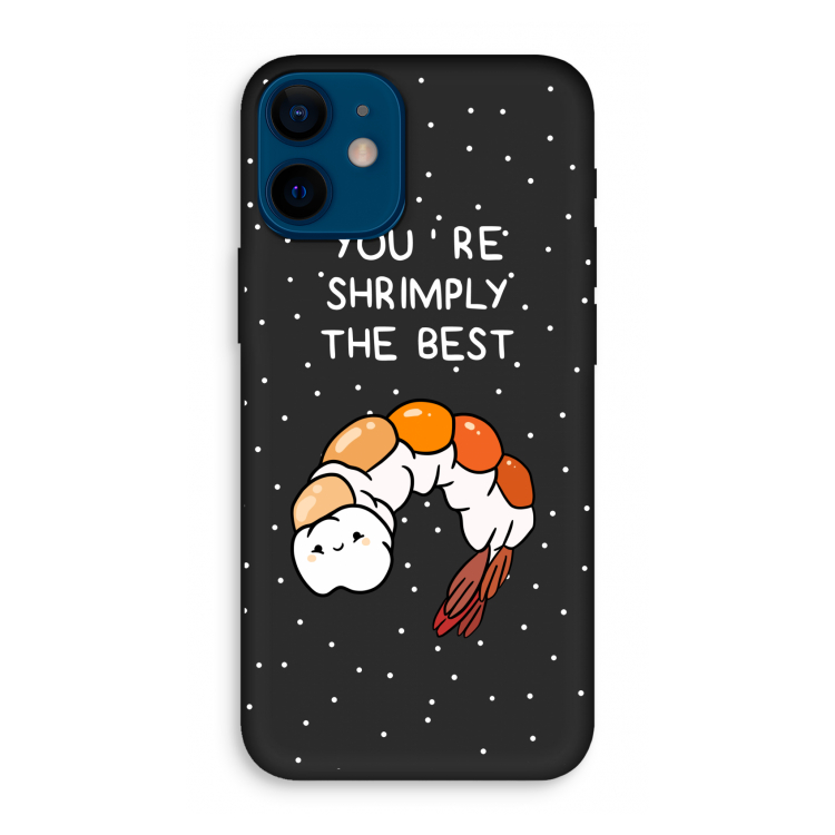 You're Shrimply The Best: iPhone 12 mini Biologisch afbreekbaar hoesje