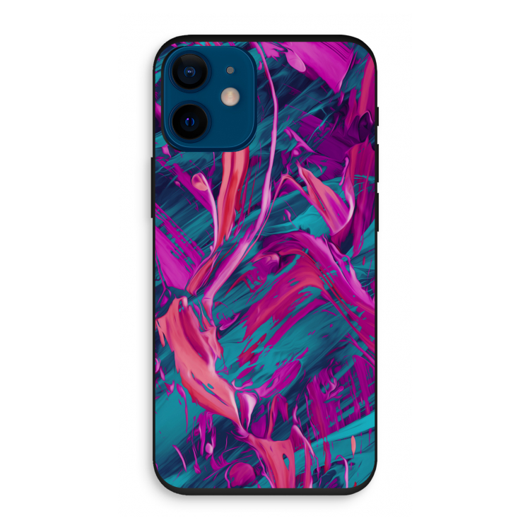 Pink Clouds: iPhone 12 mini Biologisch afbreekbaar hoesje