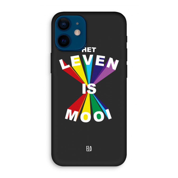 Het Leven Is Mooi: iPhone 12 mini Biologisch afbreekbaar hoesje