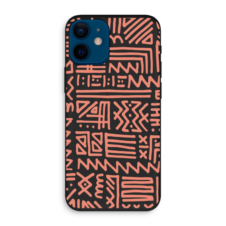 Marrakech Pink: iPhone 12 mini Biologisch afbreekbaar hoesje