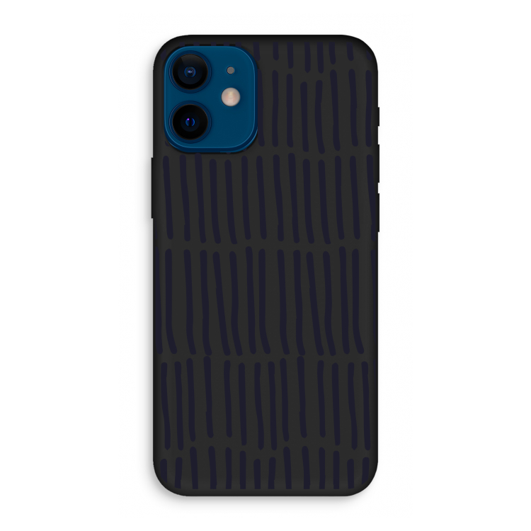 Moroccan stripes: iPhone 12 mini Biologisch afbreekbaar hoesje