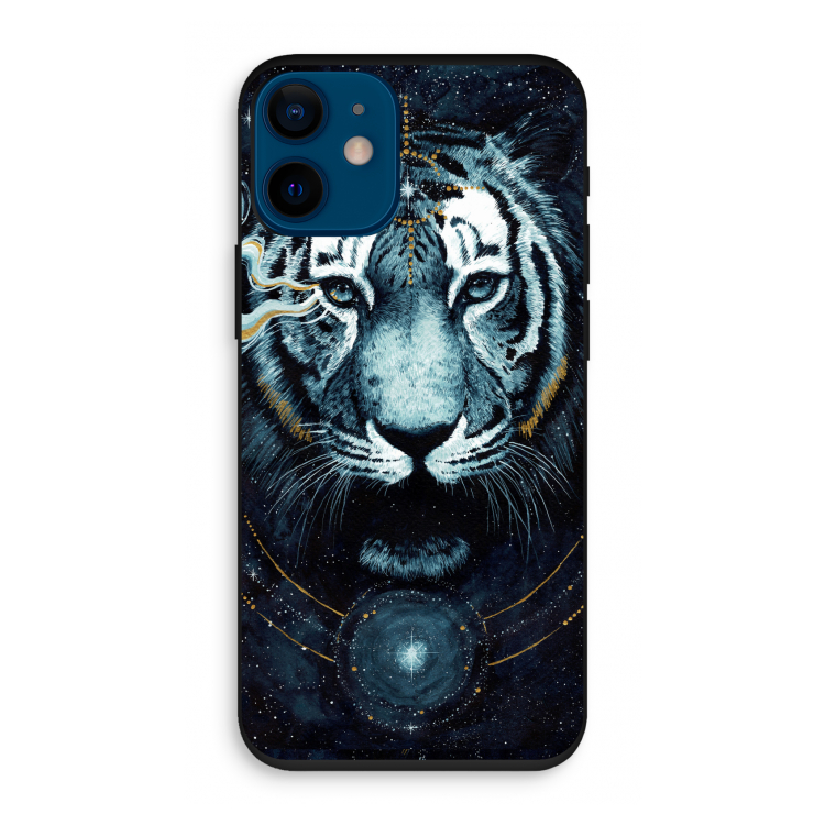 Darkness Tiger: iPhone 12 mini Biologisch afbreekbaar hoesje