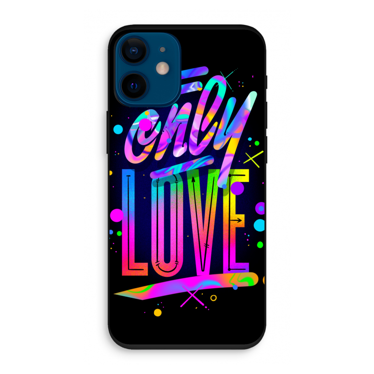 Only Love: iPhone 12 mini Biologisch afbreekbaar hoesje